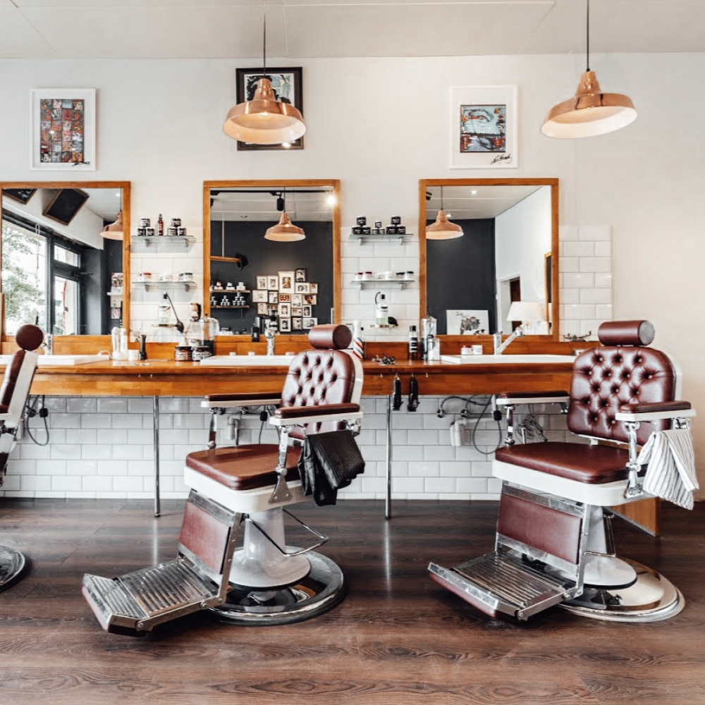 Der Innenbereich des Wiener Knaben Herrensalons