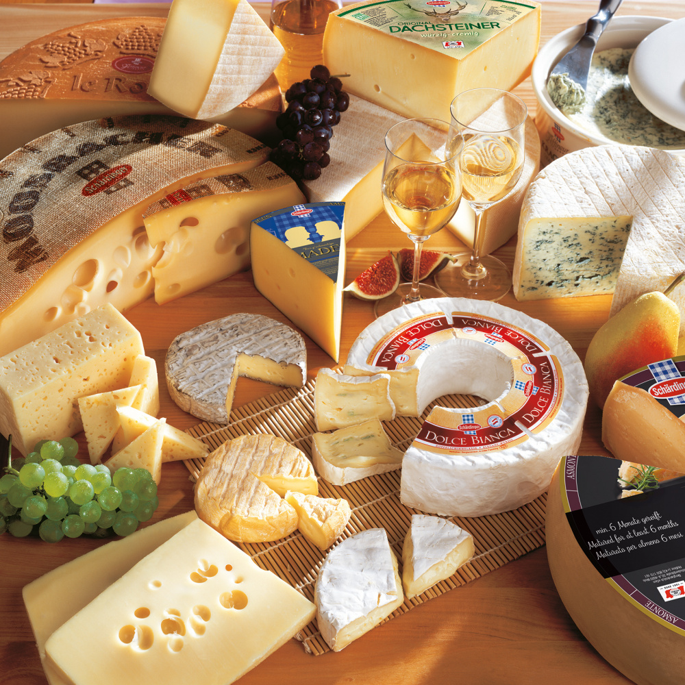 Käse Sortiment Bild | © berglandmilch